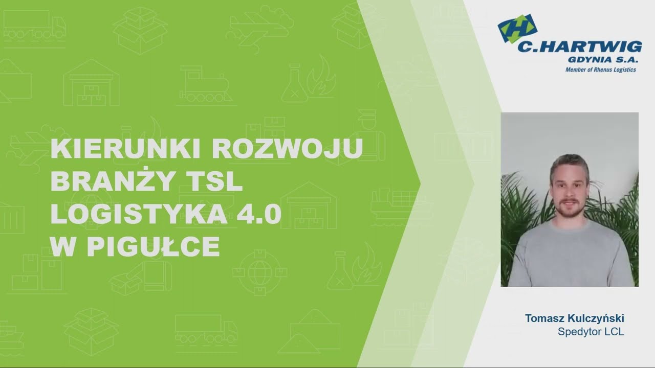 Tomasz Kulczyński: Kierunki rozwoju branży TSL. Logistyka 4.0 w pigułce