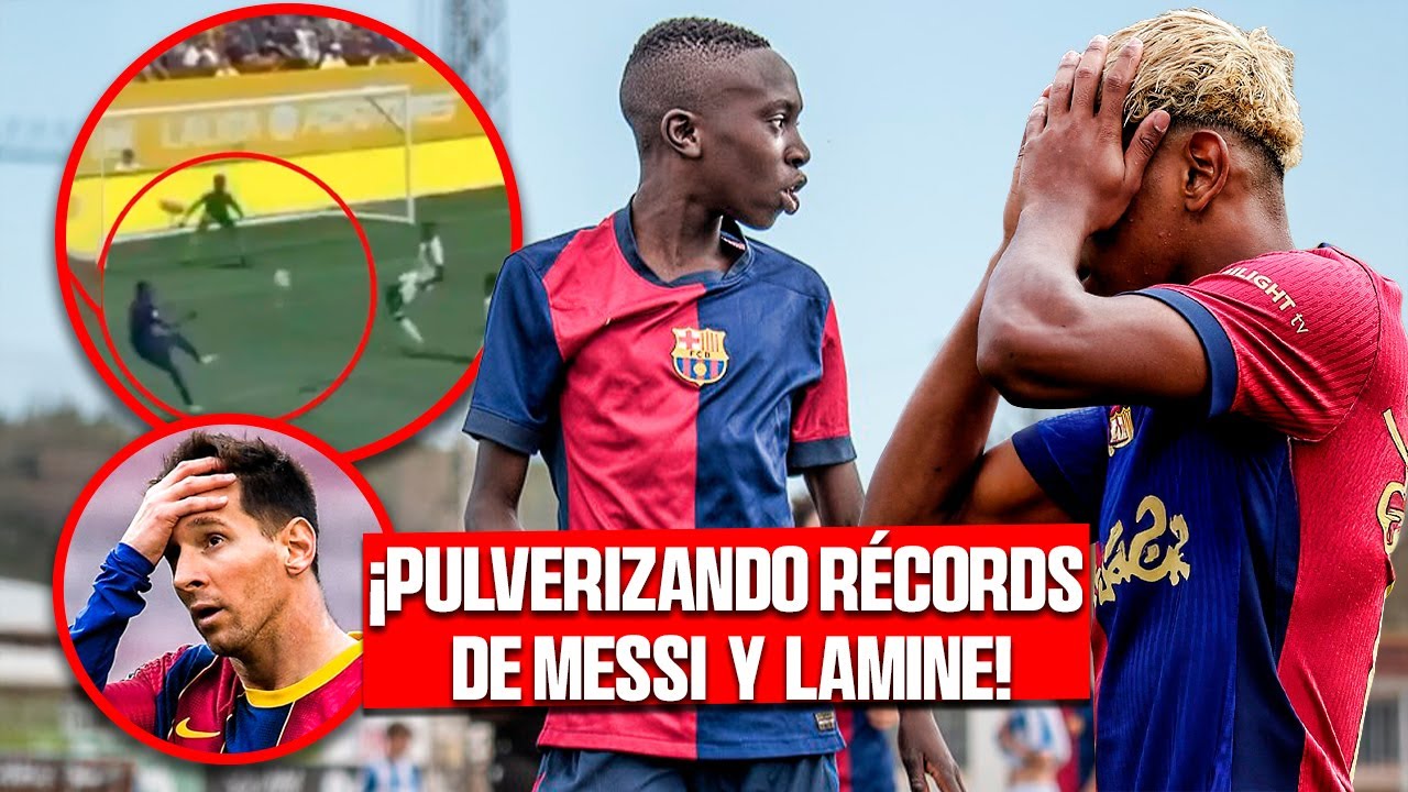 &iexcl;El NI&Ntilde;O que PULVERIZ&Oacute; LOS R&Eacute;CORDS de Messi y Lamine en la Mas&iacute;a! &iquest;Qui&eacute;n diablos es&nbsp;Fode&nbsp;DIALLO?🤔🤩