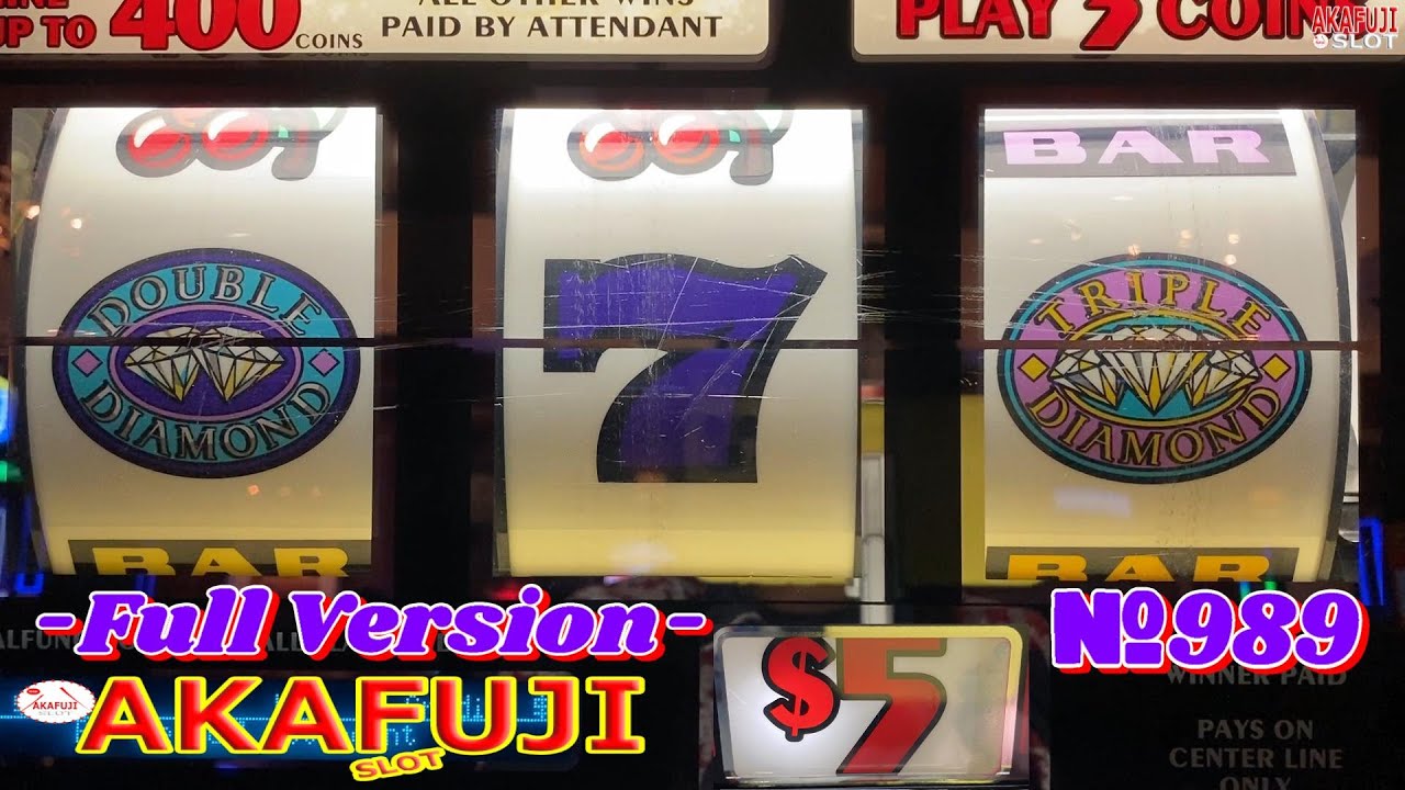 Full Version👑 Triple Double Diamond Slot @ Barona Casino Akafuji Slot 赤富士スロット【ジャックポットを取るまでのフルバージョン版】