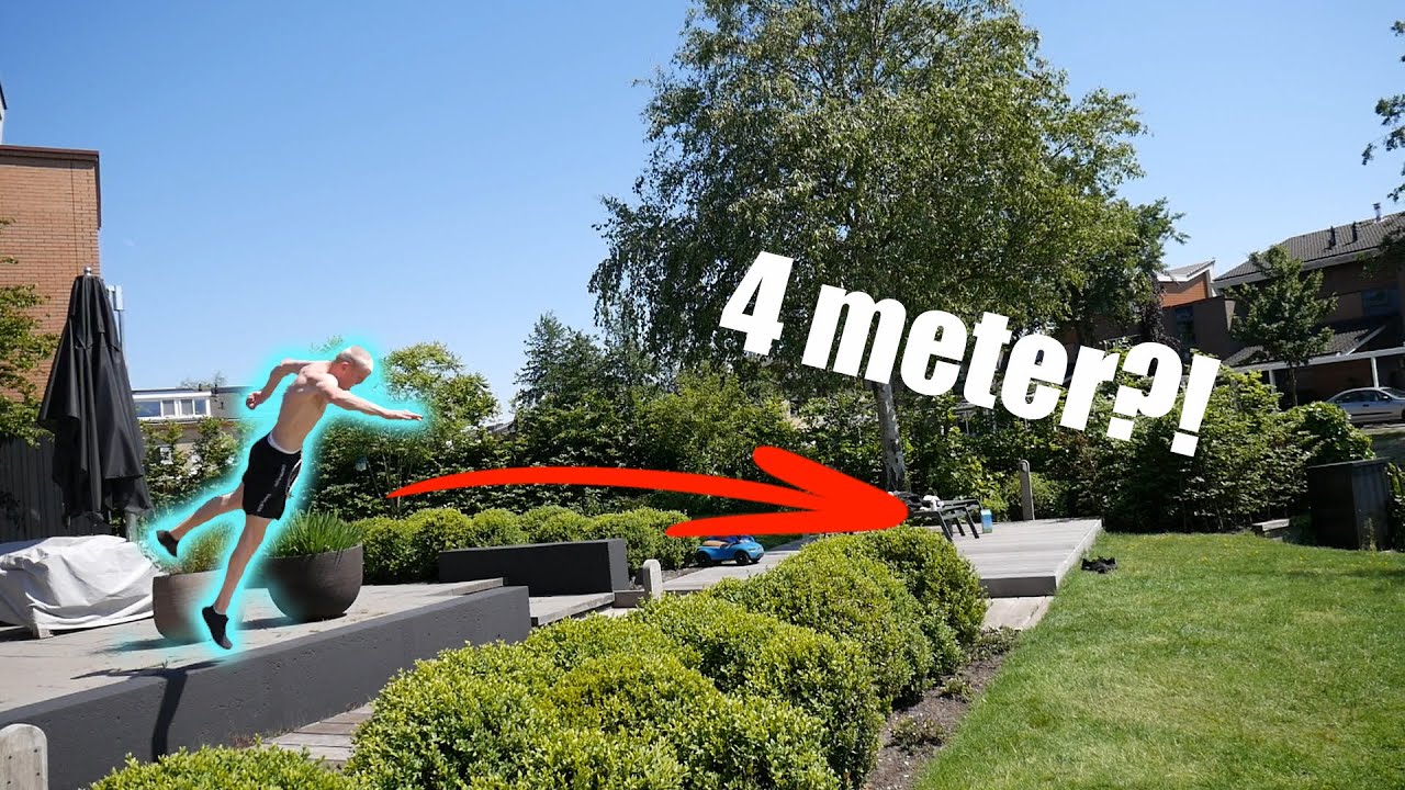 SALTO OVER 4 METER?! (GEVAARLIJK)
