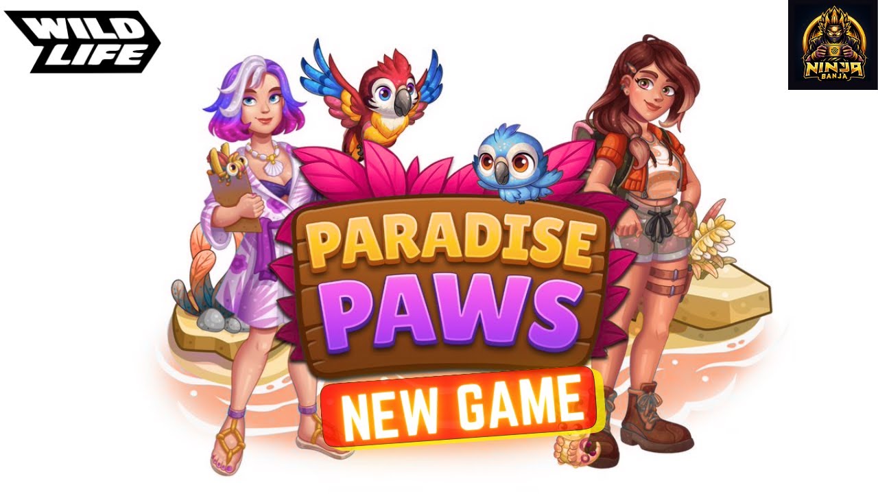 Paradise Paws: Merge Animals | New Mobile Game 2025 | Gameplay Walkthrough Android/iOS