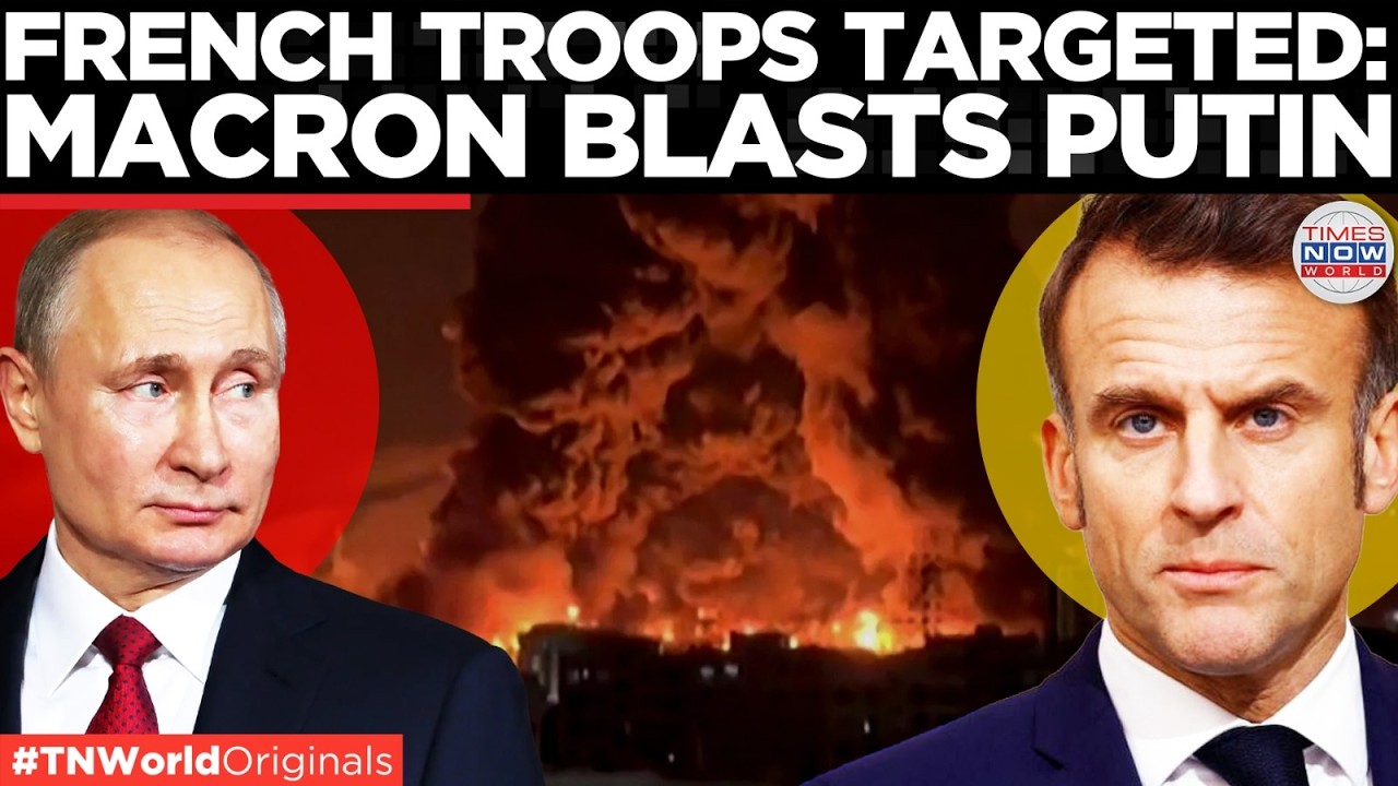 FRENCH FORCES TARGETED: Macron Blasts Attack On Troops In Iraq, Warns Of Russia–Iran Drone Alliance