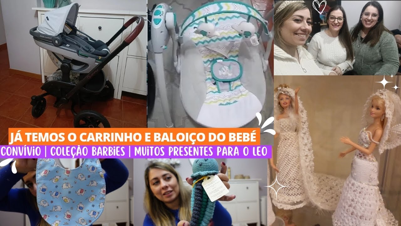 Já temos o Carrinho e Baloiço do Bebé || Convívio || Coleção de Barbies || Muitos presentes p/ o Leo