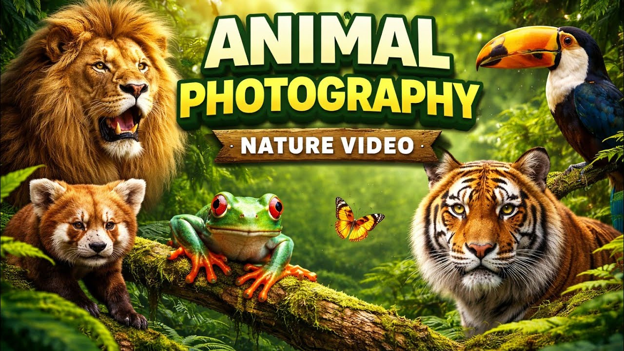 🐾 Animals Surviving in Snowy Mountains 🐾❄️ | Stunning Wildlife Photography 4K | Nature Photography |