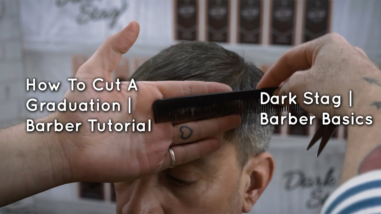 How To Cut A Fringe Graduation | Barber Basics | Dark Stag