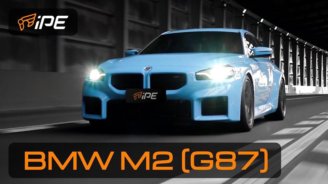 BMW M2 (G87) Equipped with iPE Full Exhaust System (Factory Front Pipe)