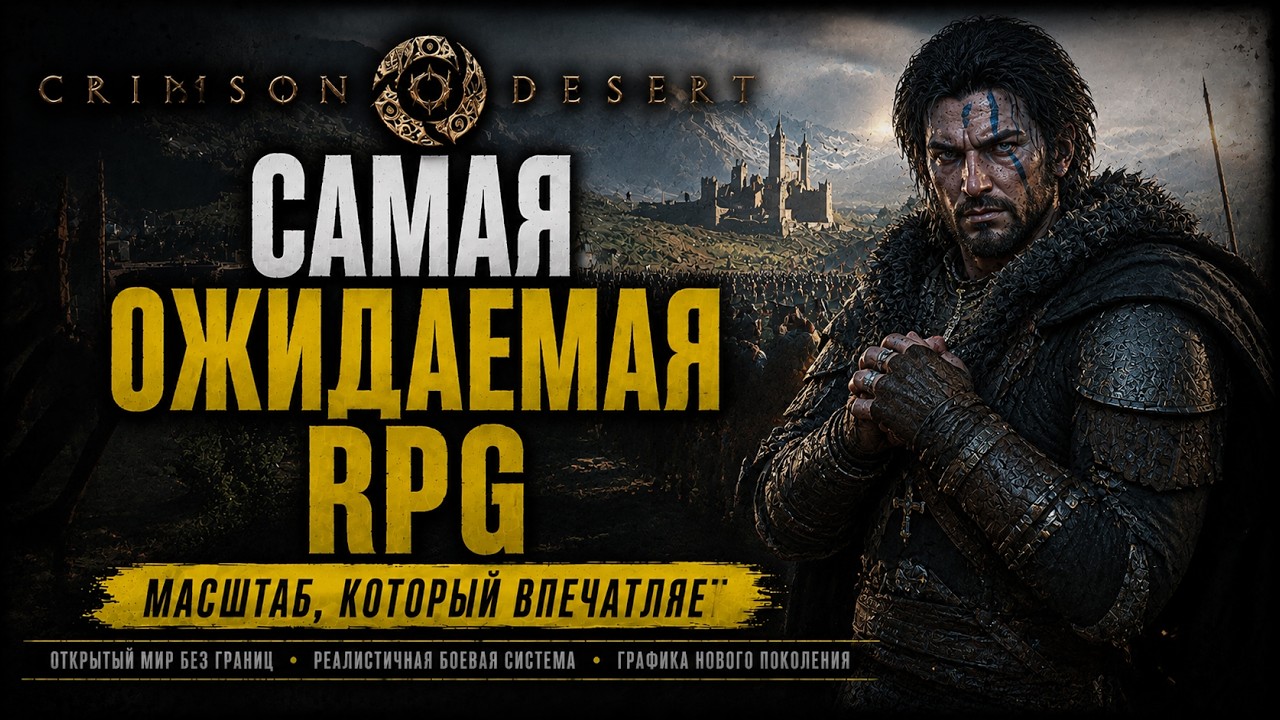 Crimson Desert — ИГРА ГОДА 2026? Краткий обзор за 10 минут