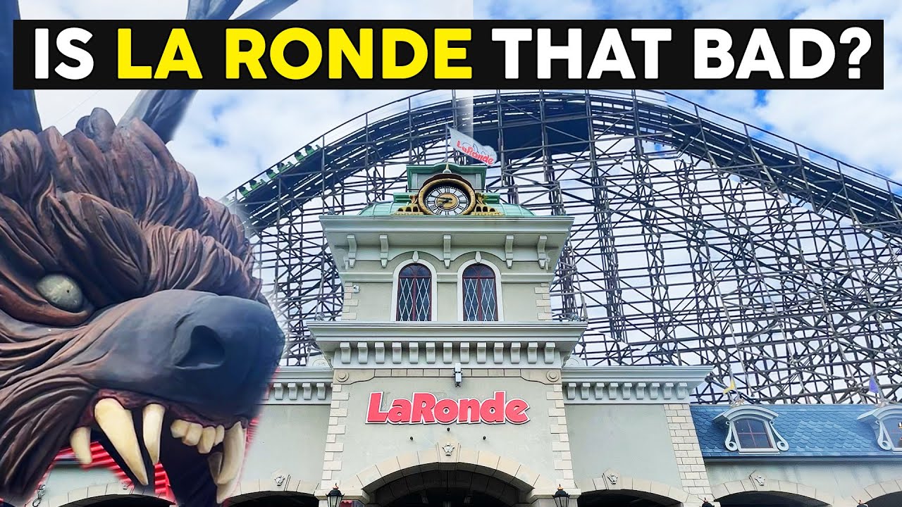 Visiting Canada's ONLY Six Flags Park - La Ronde, Montreal