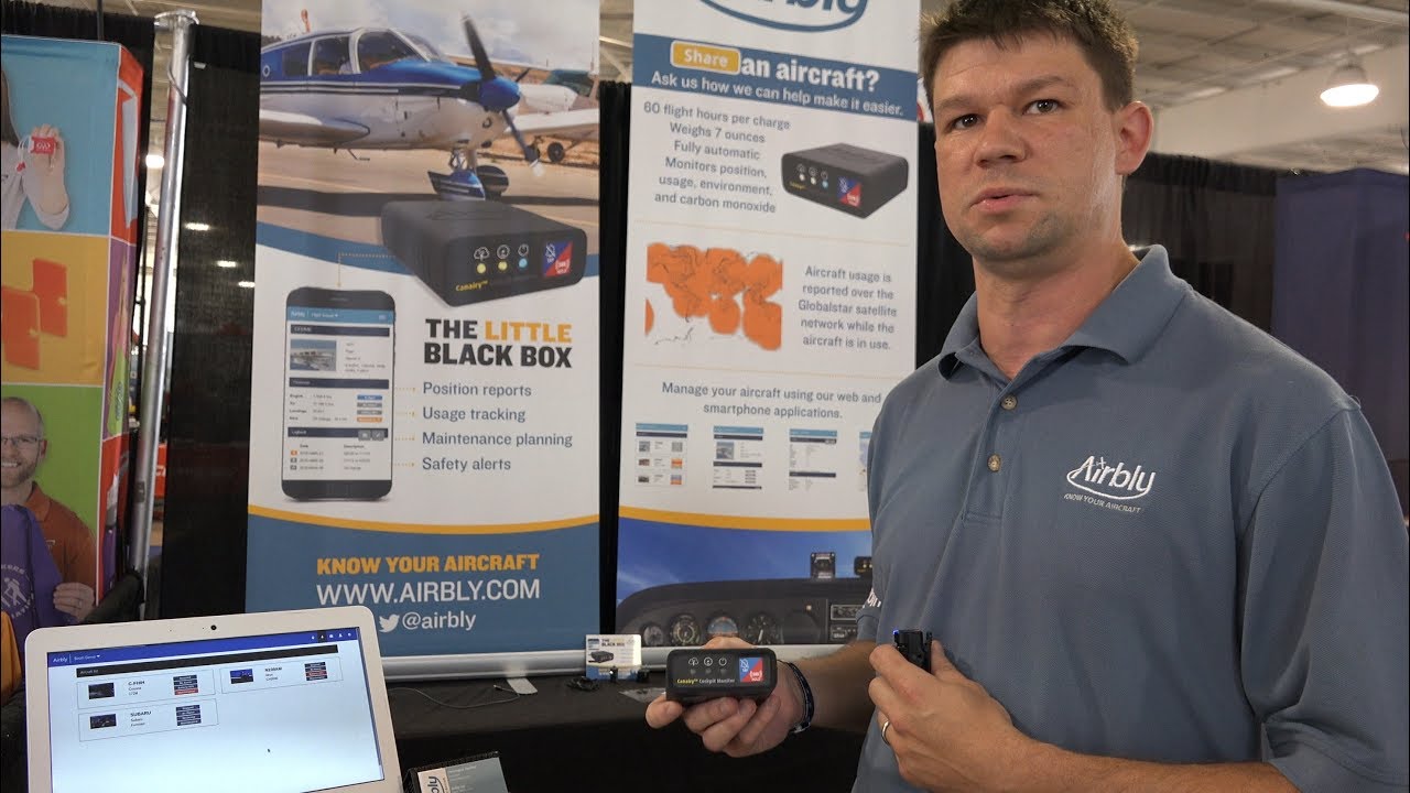 AirVenture - Airbly Little Black Box - Great Idea Get Developed - Oshkosh Airshow