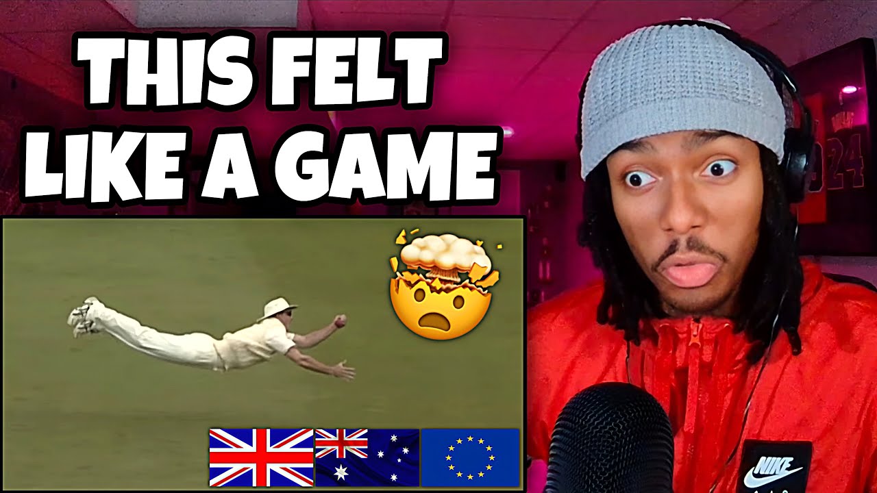 AMERICAN REACTS To The 40 Greatest Catches in Cricket EVER