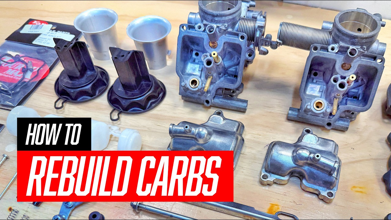 Honda CB 500 carb rebuild PC32
