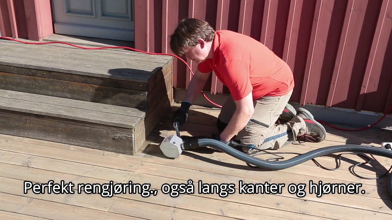 Effektiv terrassesliper fra IBG