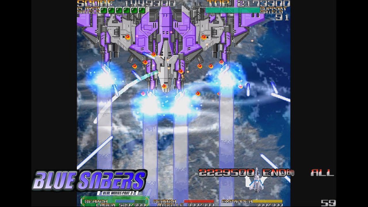 [Win] Blue Sabers - Blue Wings Part 3 (Gamma 2 / 2,229,500)