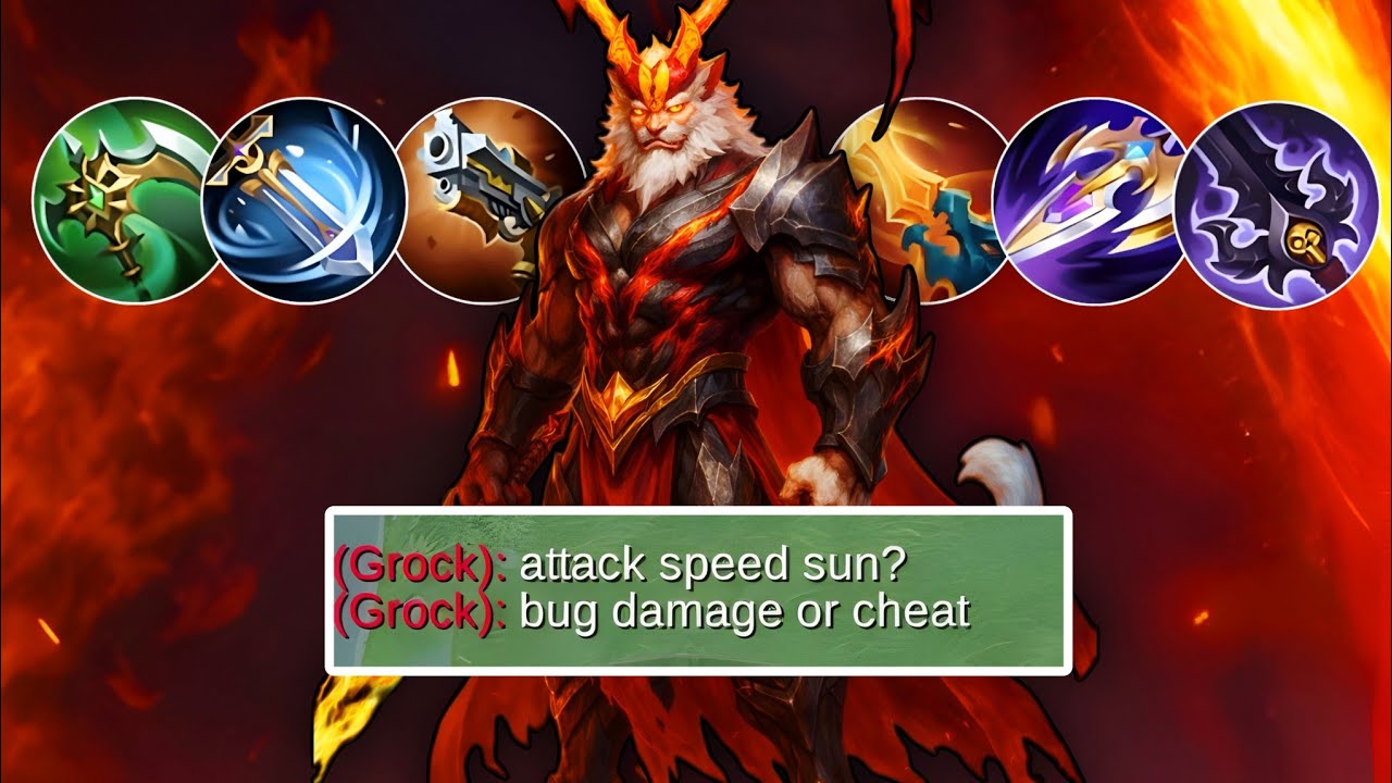 SUN FULL ATTACK SPEED IS FINALLY BACK!! THE MOST UNDERRATED BUILD FOR SUN!!