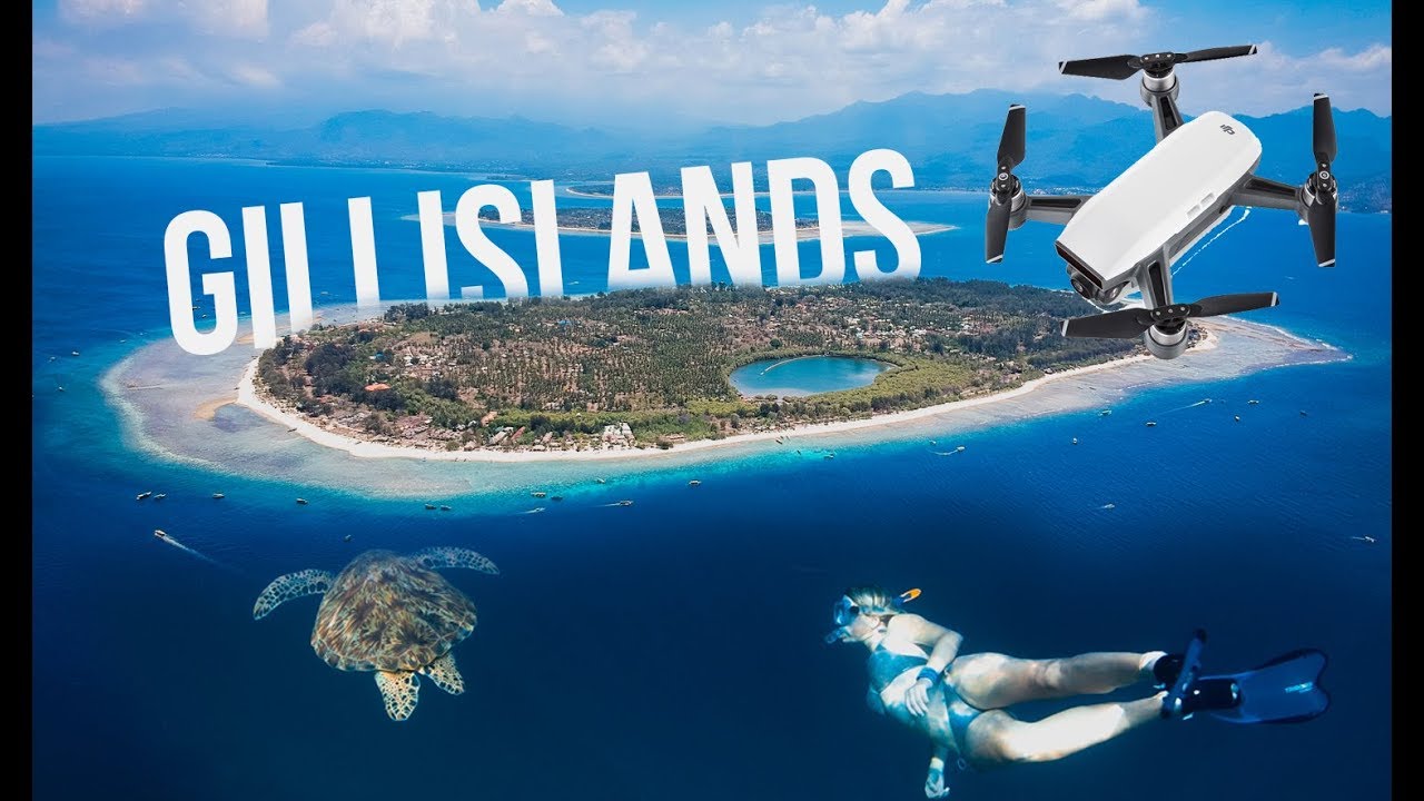 CINEMATIC GILI by Dji Spark DRONE & GoPro ||| Wonderful Indonesia