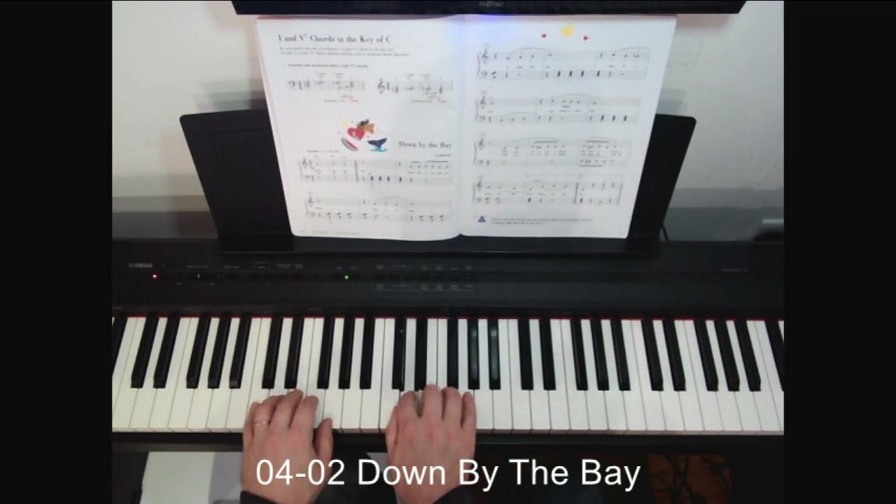11. Down By The Bay / Piano Adventures 2B (All in 2 Version: Faber)