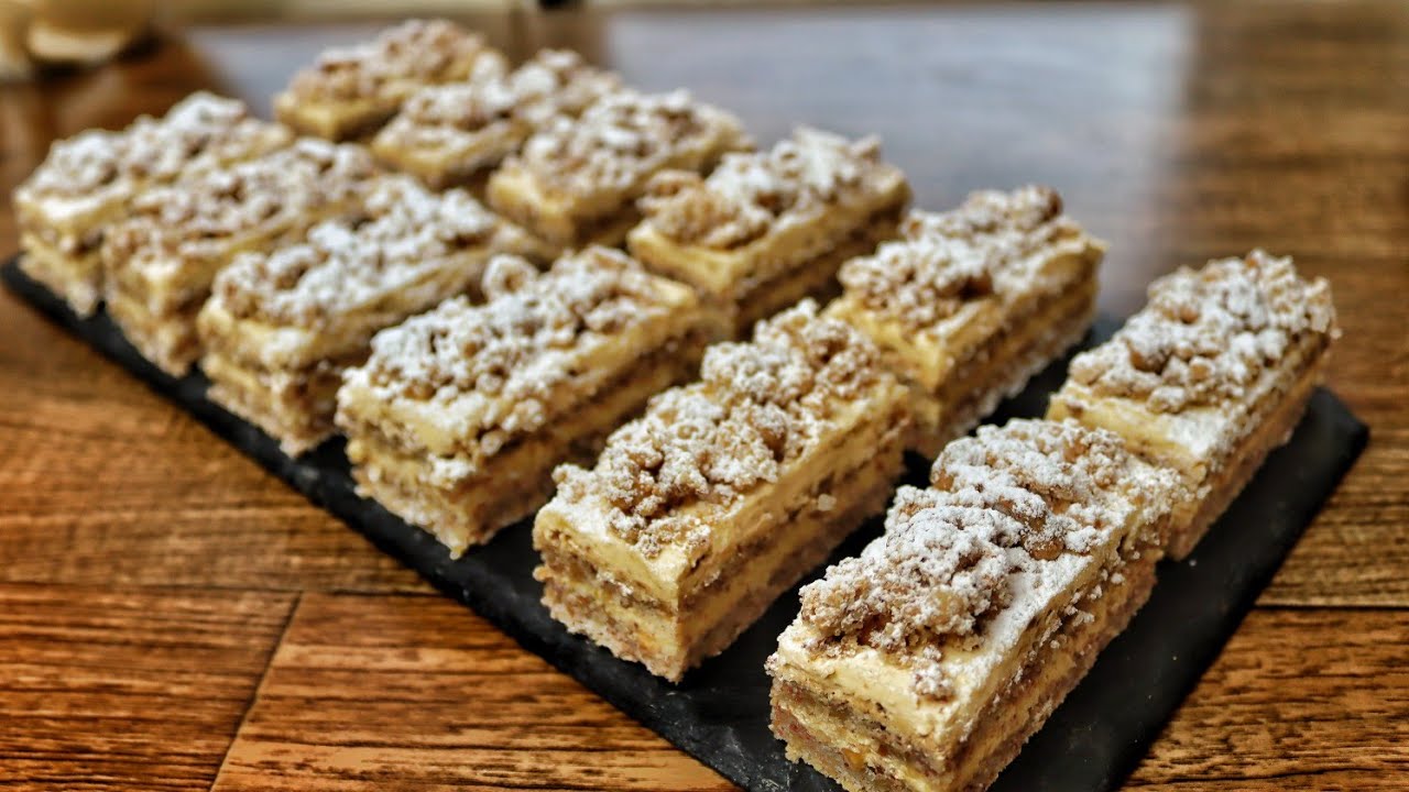 حلوى الكاستال بكريمة البراليني | Gâteaux castel crème au beurre praliné
