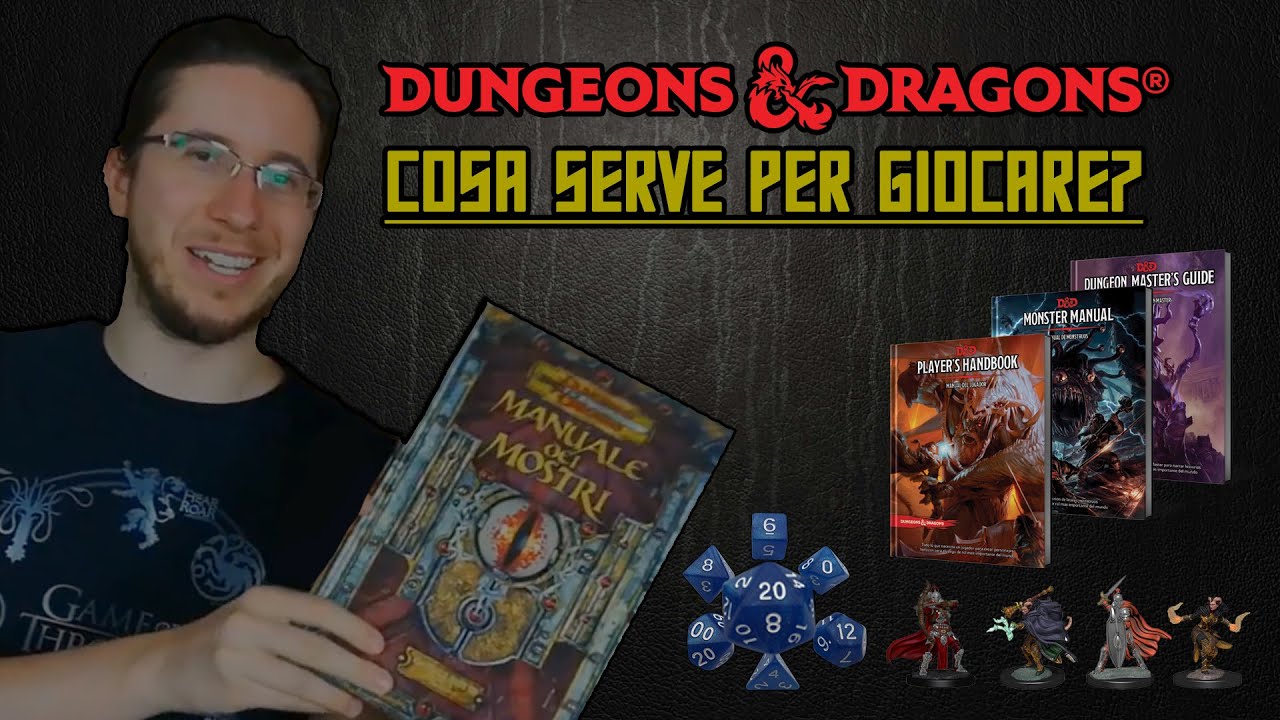 D&D Ita - Dungeons and Dragons Tutorial #2: cosa serve per giocare