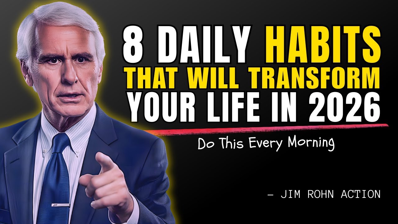 8 Daily Habits That Will Transform Your Life in 2026 | Jim Rohn Motivation