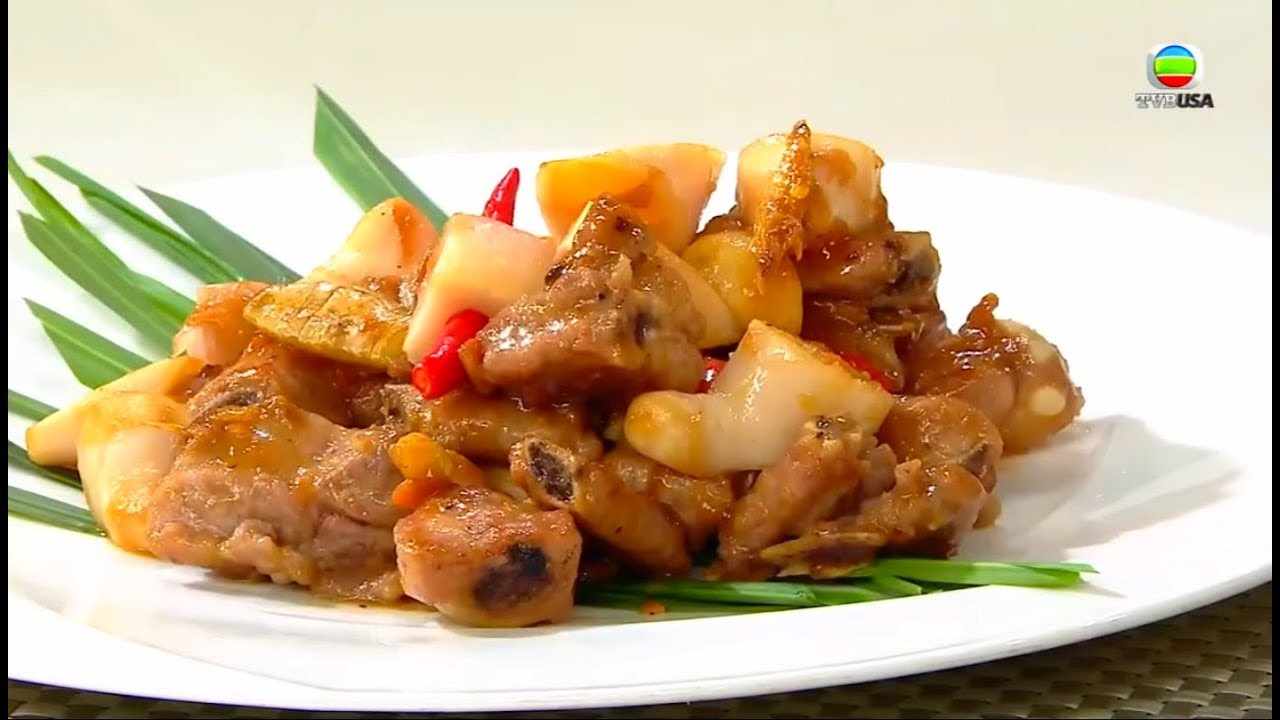 酸梅子薑炆排骨 -  睇片學煮餸