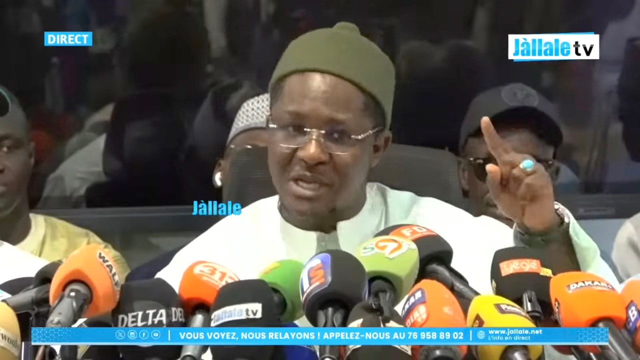 🔴 Direct &bull; Cheikh Bara Ndiaye et Cie face &agrave; la presse