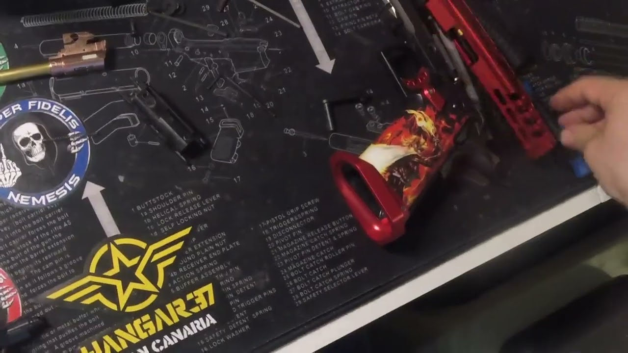 Hi Capa Custom reparada por exceso de uso.