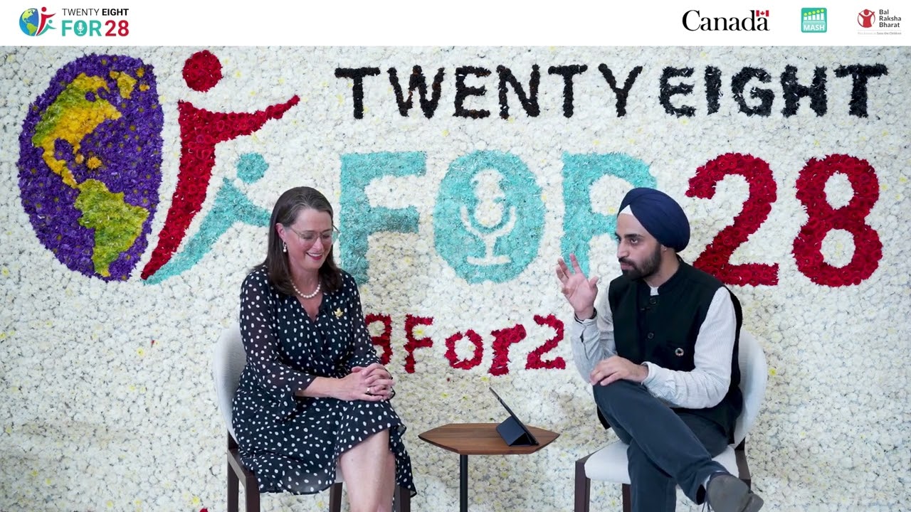 #28for28: Catherine, Canada's Ambassador for Climate Change in conversation with Aashish Beergi