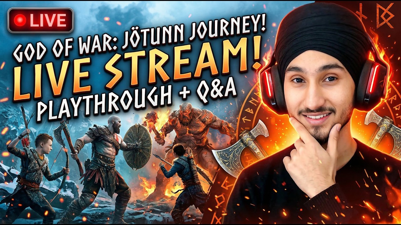 EXPERIENCING THE JOURNEY! 🎮 God of War (2018) Story Mode | Guri Plays #1 (Portrait)