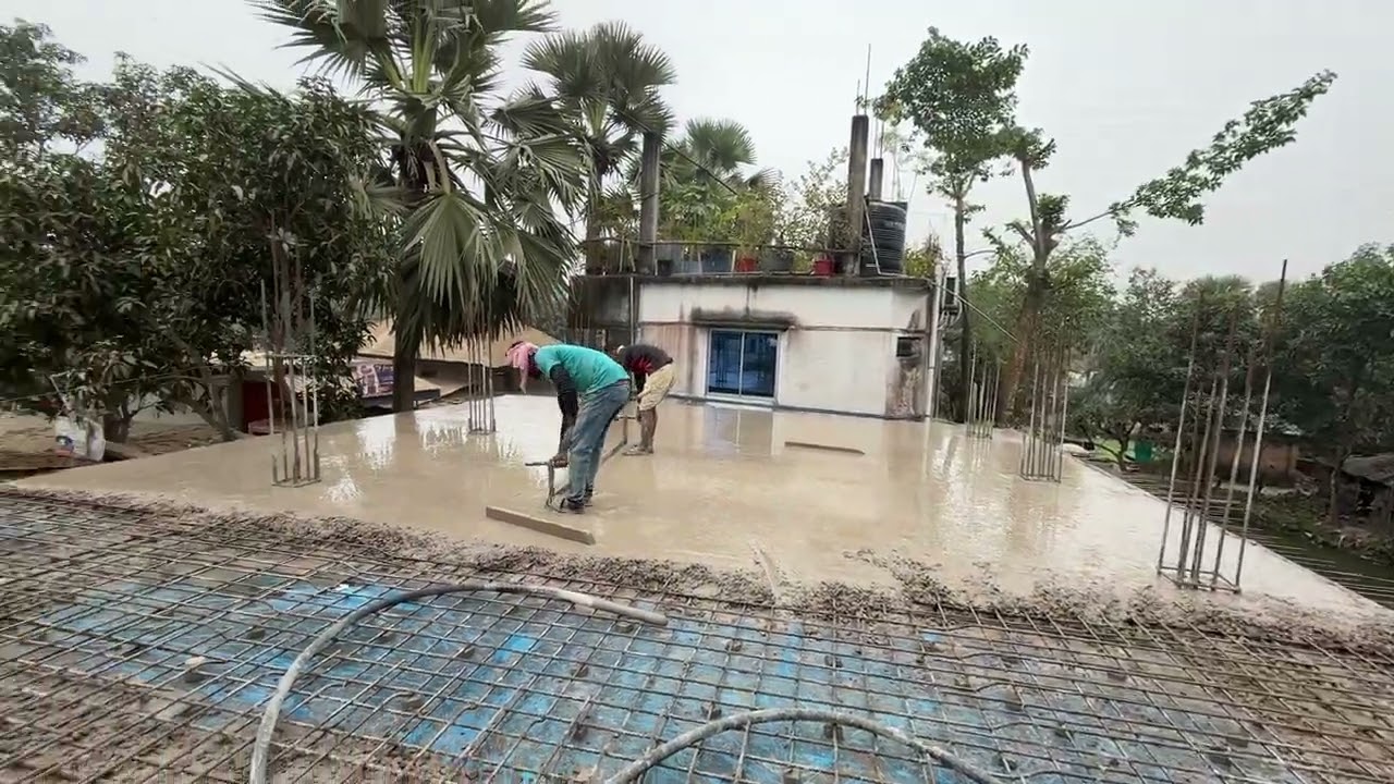 ছাদ ঢালাই সোনার মদিনা মার্কেট