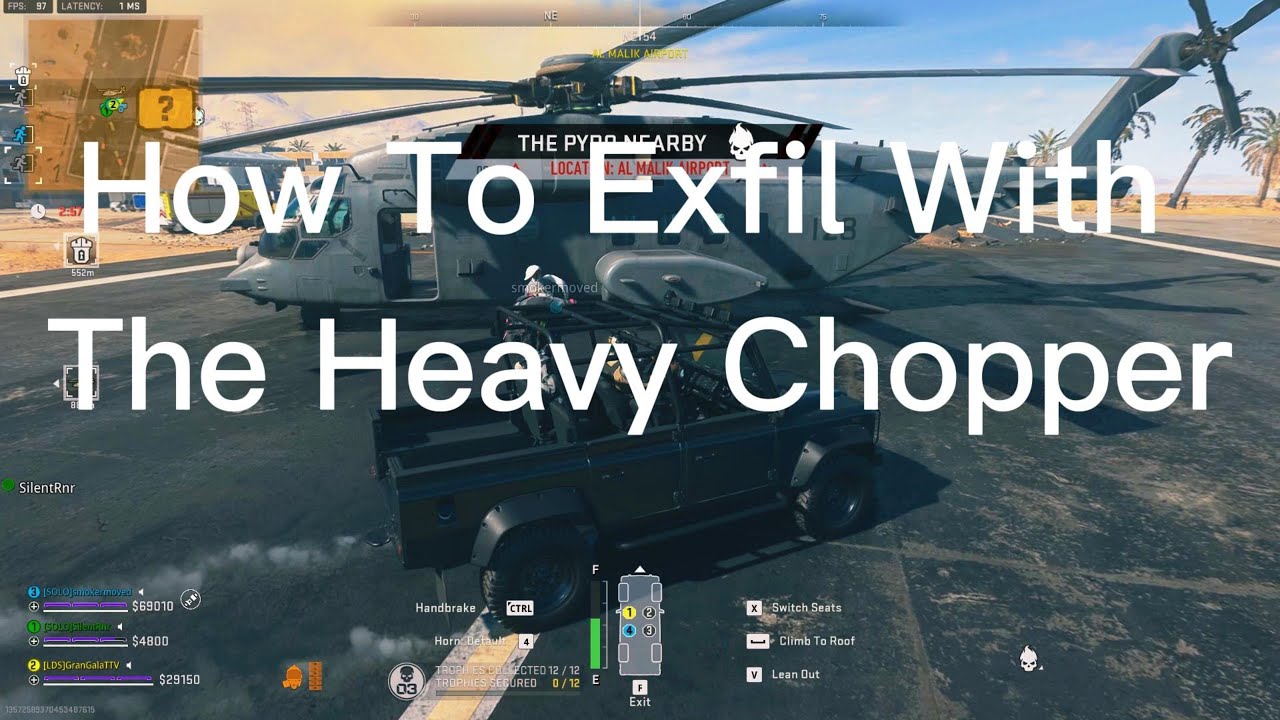 How To Exfil With The Heavy Chopper DMZ