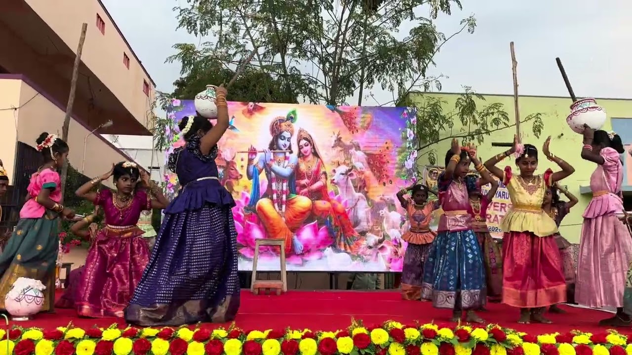 Mukundha Mukundha Dance- Barathanatyam - Avvai School, Thiruvaiyaru- Annual Day 2026