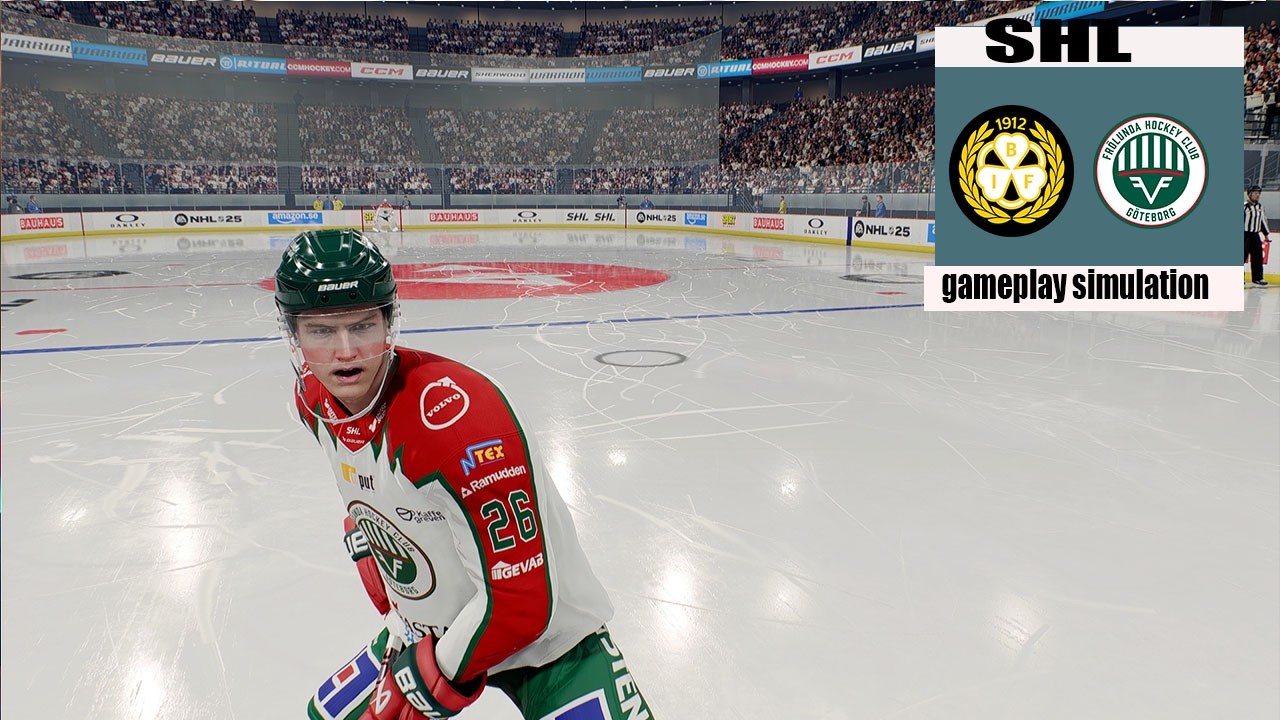 Brynäs – Frölunda | Swedish Hockey League Gameplay