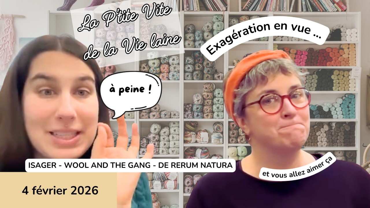 La P'tite vite de la Vie laine - 4 février 2026