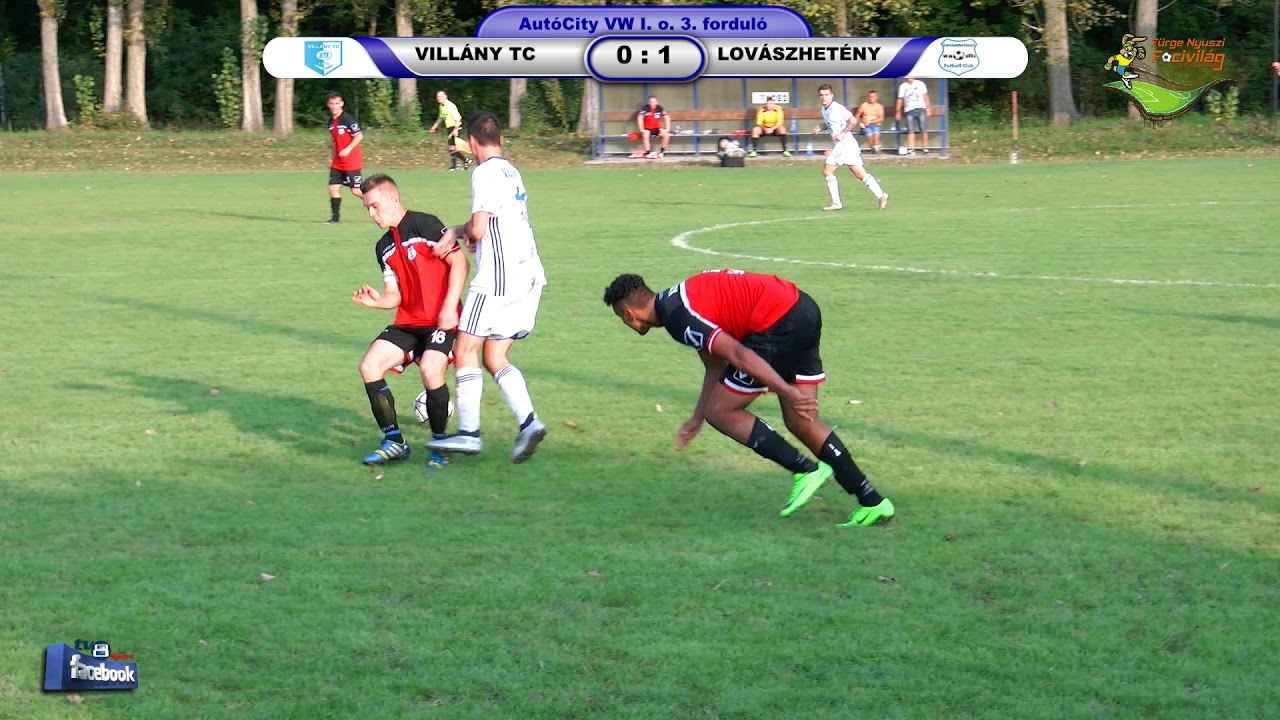VILLÁNY TC - LOVÁSZHETÉNYI FC      1 - 4 (0 - 1)