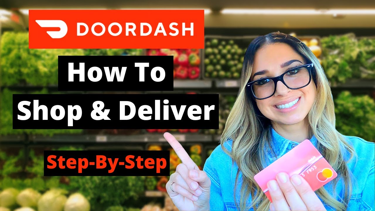 Водитель DoorDash | Как совершать покупки и доставлять товары через DoorDash с помощью красной карты