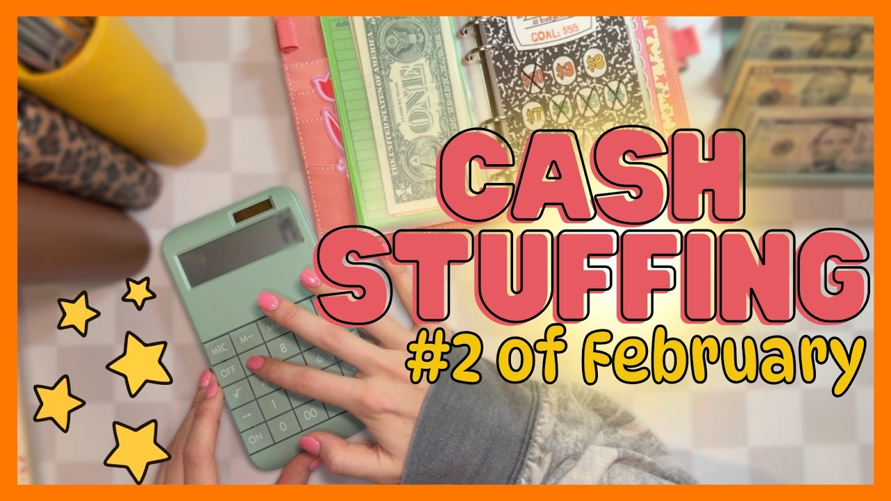 CASH STUFFING #2 OF FEBRUARY~Cash Envelope Method~Low Income//Stay at home mom//Small Business Owner