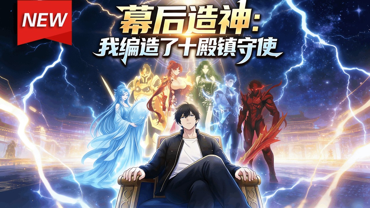MULTISUB📢新番上线《幕后造神我编造了十殿镇守使》第1~60集丨灵气复苏，邪魔肆虐，人类陷入生存危机，林凡觉醒十殿系统，猎杀邪魔就能抽取绝世强者人物卡！#漫剧 #破晓动漫社