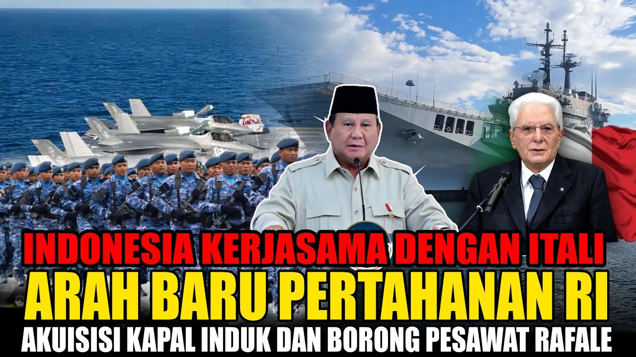 “Indonesia Naik Kelas Kapal Induk Dibahas, Rafale Disiapkan 3 Skadron”
