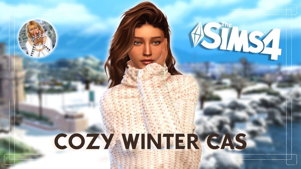 ❄️ Cozy Winter | Sims 4 Create-A-Sim | Custom Content 👗