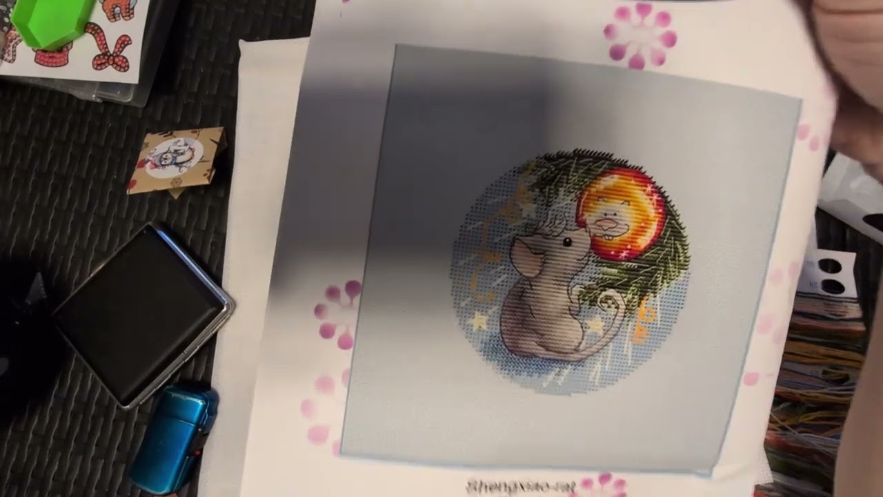 Craft & Wedding #Adventskalender 2024 #Kreuzstich #Türchen 1 – 5