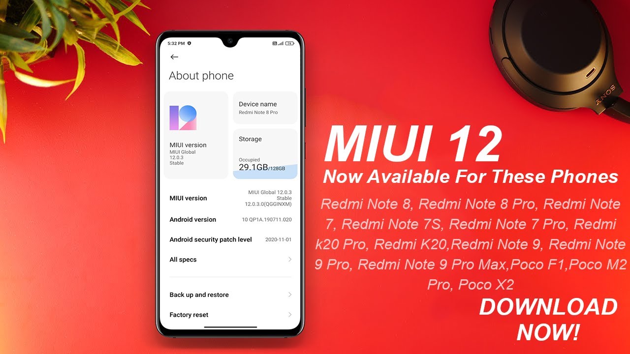 MIUI 12 Update Now Available For These Phones - Official List
