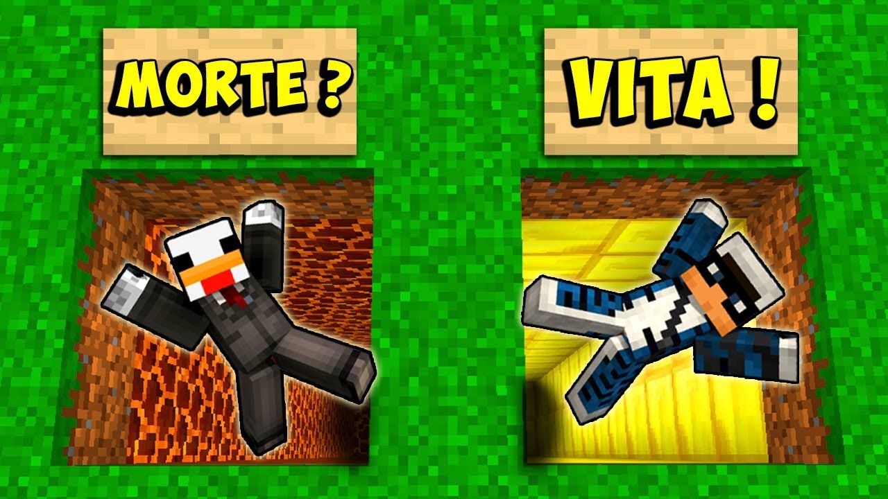 NON CADERE NEL BUCO SBAGLIATO! - Minecraft ITA