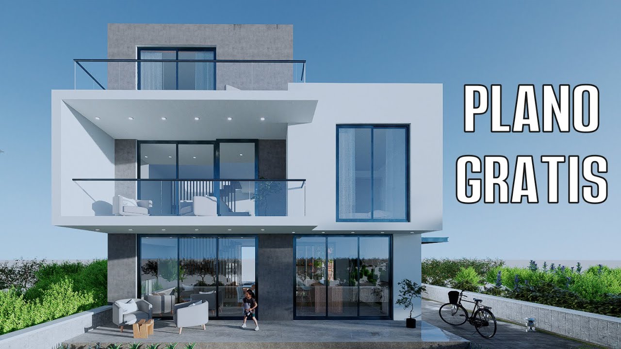 House Design 9x10 Meters | Casa de 9x10 metros