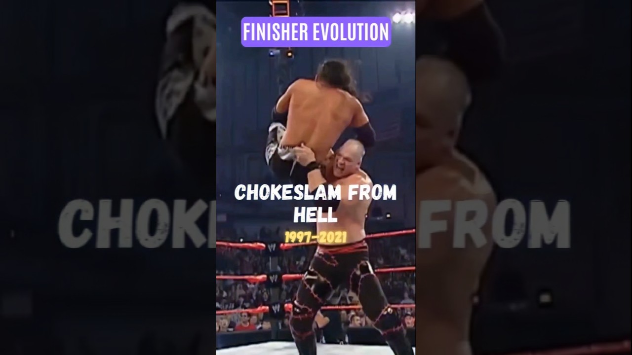Every FINISHER of Kane ! #shorts #wwe