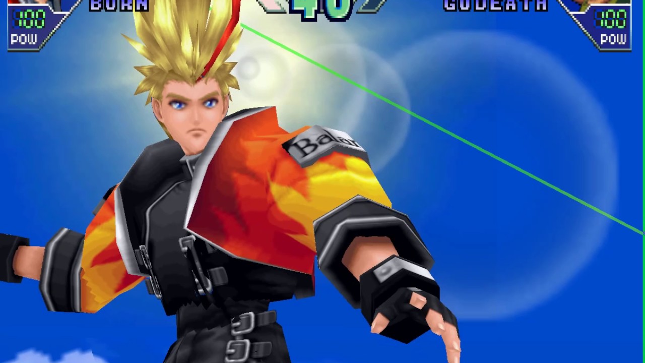 #632 Psychic Force 2012 Hidden Characters (1/3): Burn playthrough.