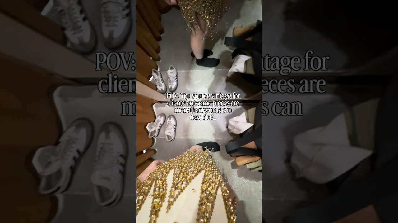 Sourcing vintage for clients… sometimes there are no words. VINTAGE Shopping in Las Vegas, NV!