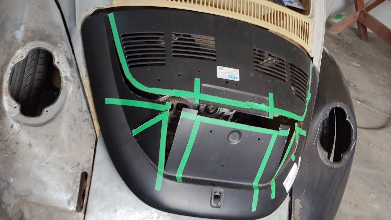 comecei a fazer a tampa para motor AP no Fusca (LLARA 2.0) parte 48