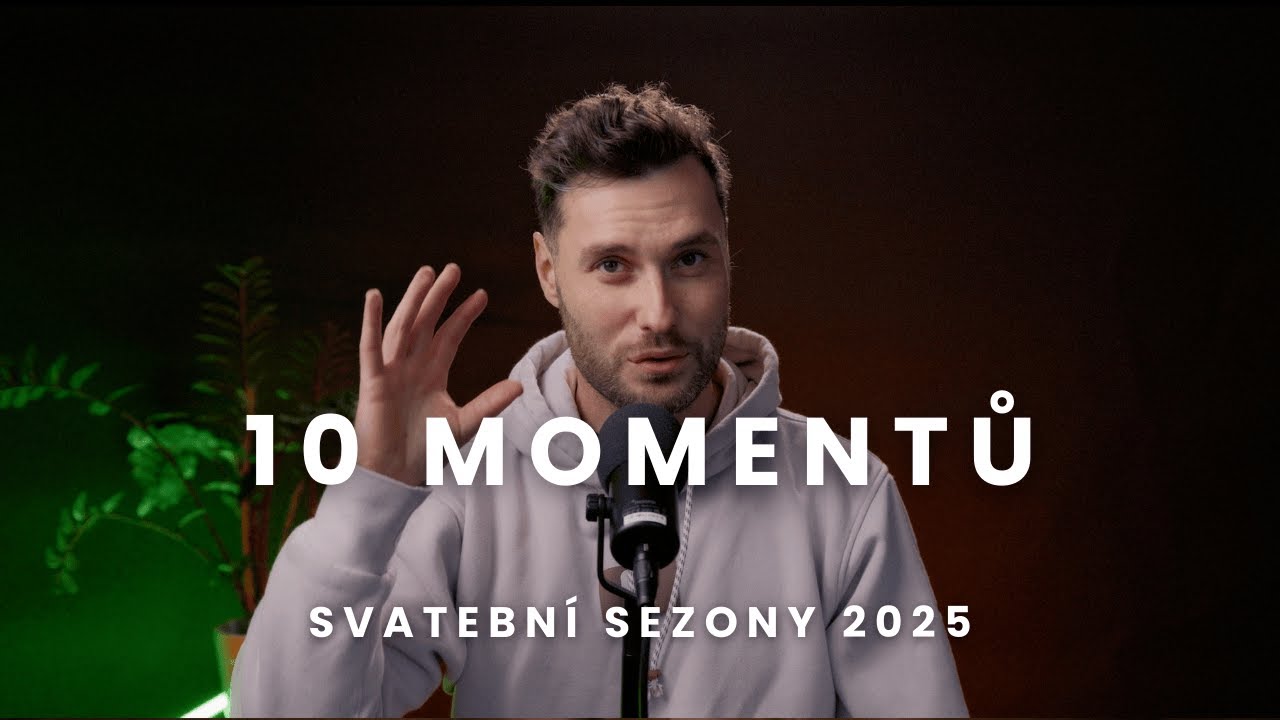 10 momentů svatební sezony 2025