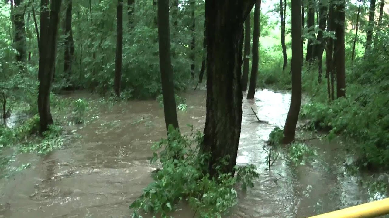 Záplavy 7. Srpna 2010 Heřmanice v Podještědí