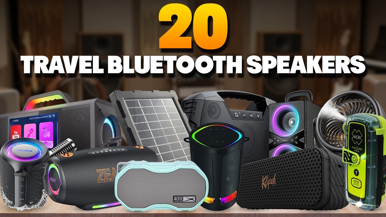 20 Travel Bluetooth speakers on Amazon for Any Trip